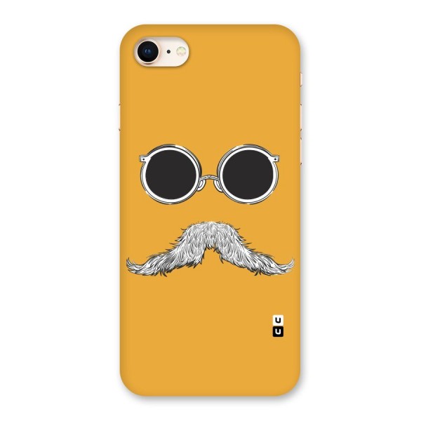Sassy Mustache Back Case for iPhone 8