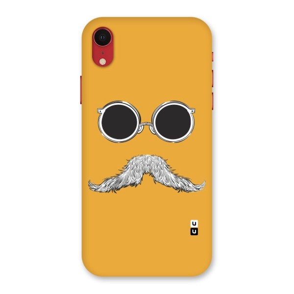 Sassy Mustache Back Case for iPhone XR