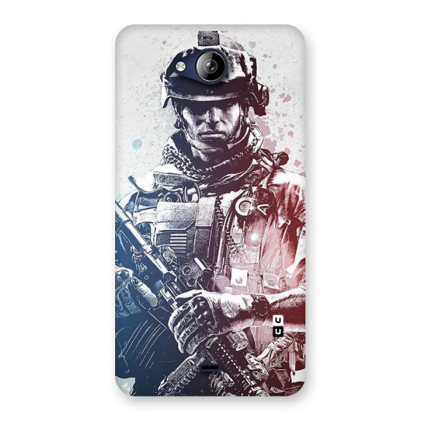 Saviour Back Case for Canvas Play Q355
