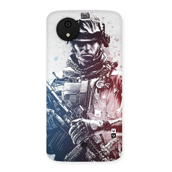 Saviour Back Case for Micromax Canvas A1