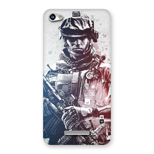 Saviour Back Case for Micromax Hue 2