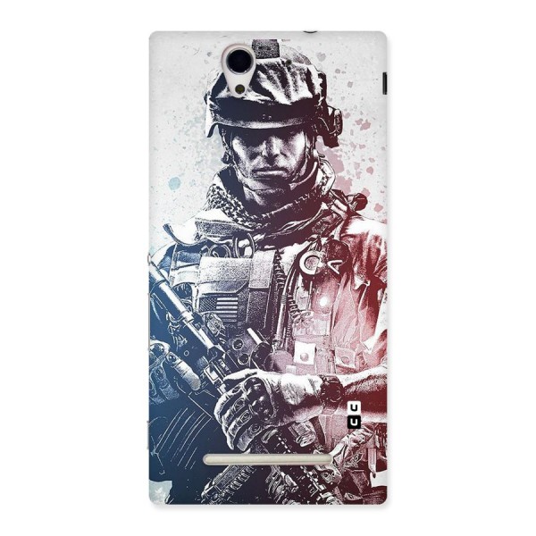 Saviour Back Case for Sony Xperia C3