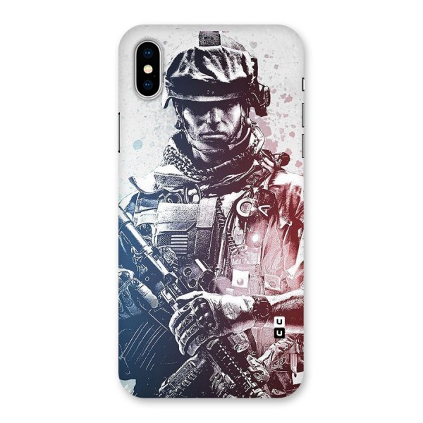 Saviour Back Case for iPhone X