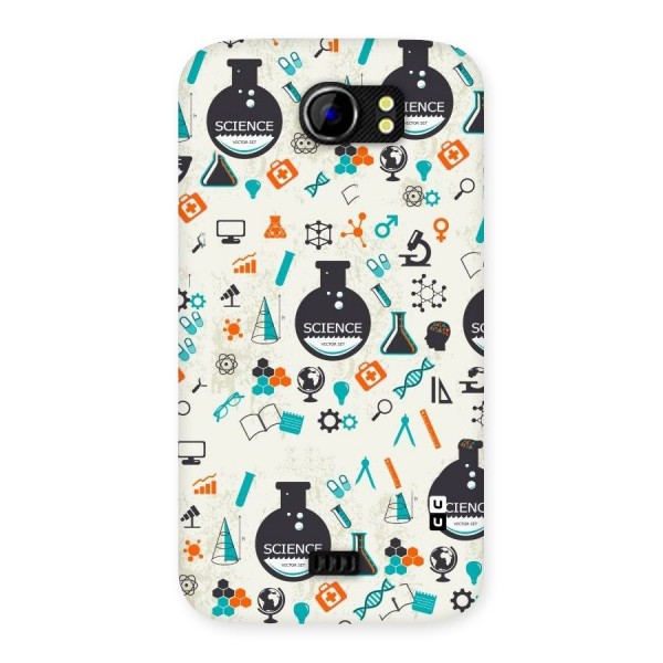 Science Side Back Case for Micromax Canvas 2 A110
