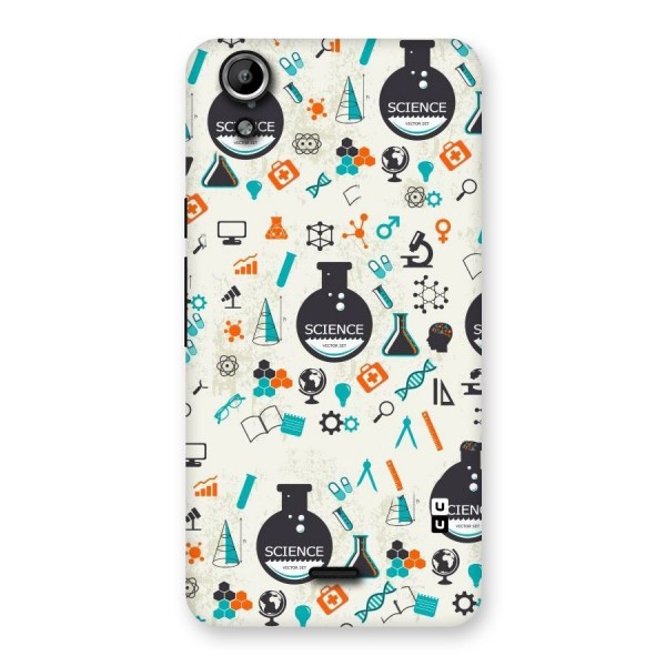 Science Side Back Case for Micromax Canvas Selfie Lens Q345