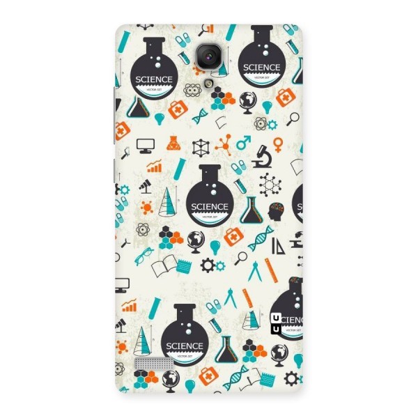 Science Side Back Case for Redmi Note