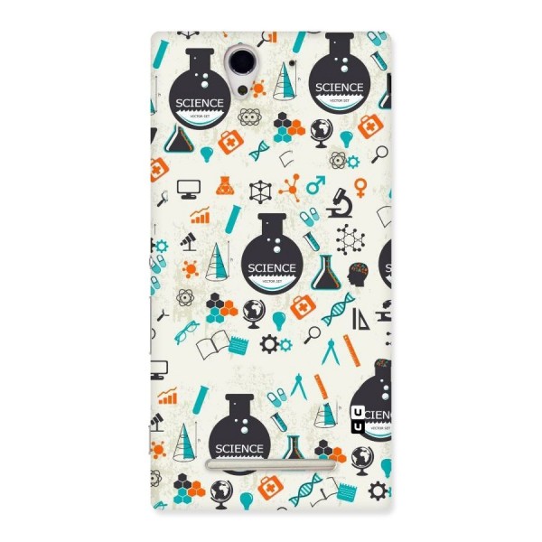 Science Side Back Case for Sony Xperia C3