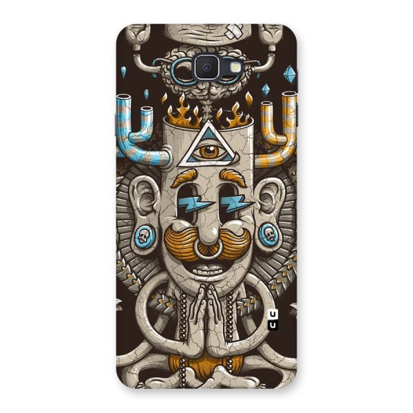 Sculpture Design Back Case for Galaxy On7 2016
