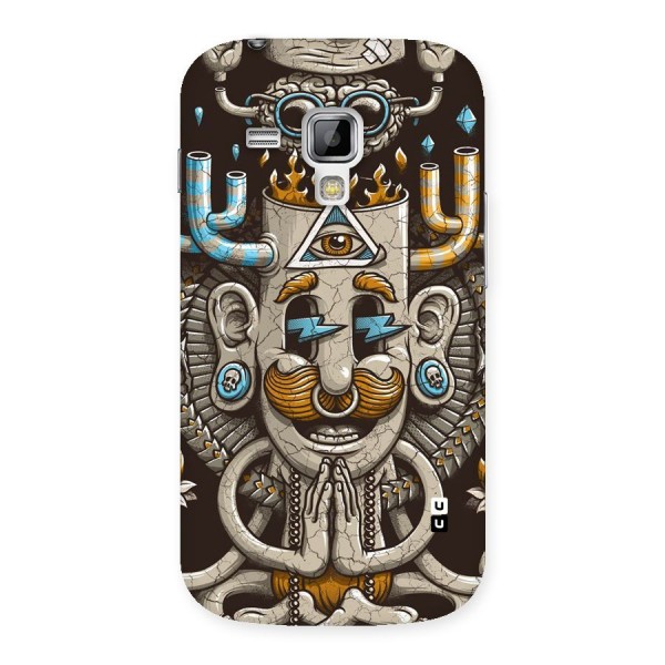 Sculpture Design Back Case for Galaxy S Duos