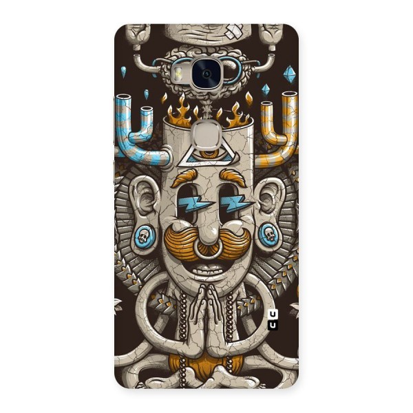 Sculpture Design Back Case for Huawei Honor 5X