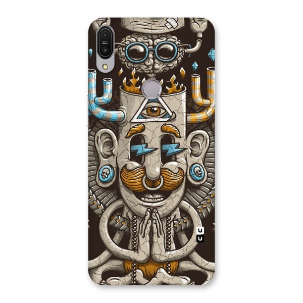 Sculpture Design Back Case for Zenfone Max Pro M1