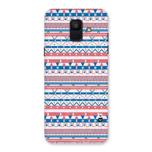 Seamless Ethnic Pattern Back Case for Galaxy A6 (2018)