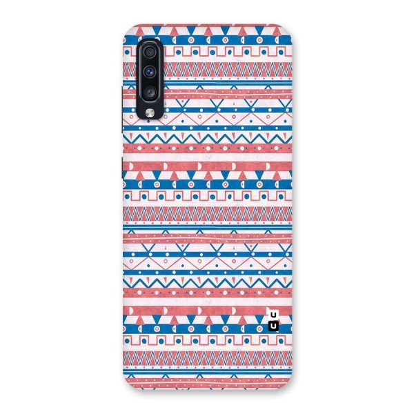 Seamless Ethnic Pattern Back Case for Galaxy A70