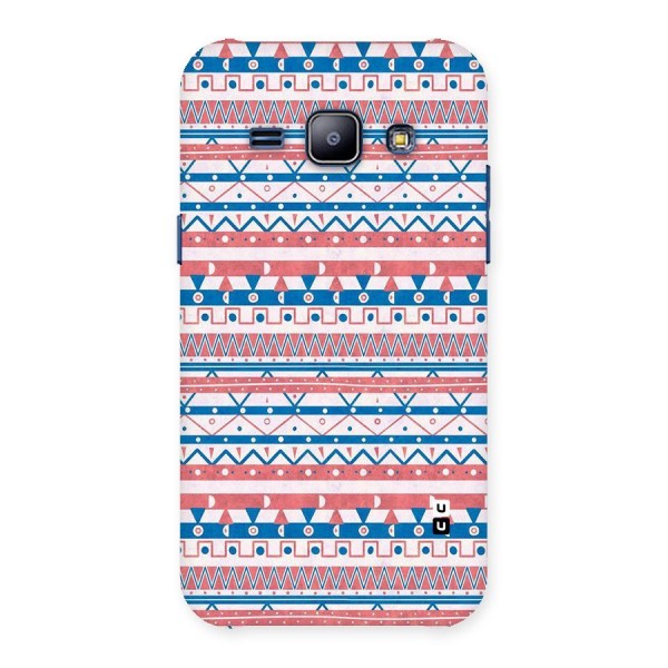 Seamless Ethnic Pattern Back Case for Galaxy J1
