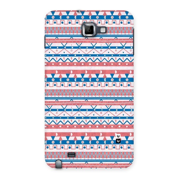 Seamless Ethnic Pattern Back Case for Galaxy Note
