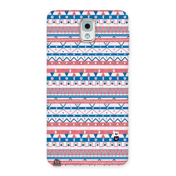 Seamless Ethnic Pattern Back Case for Galaxy Note 3