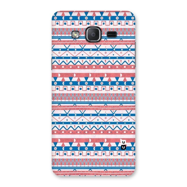 Seamless Ethnic Pattern Back Case for Galaxy On7 2015