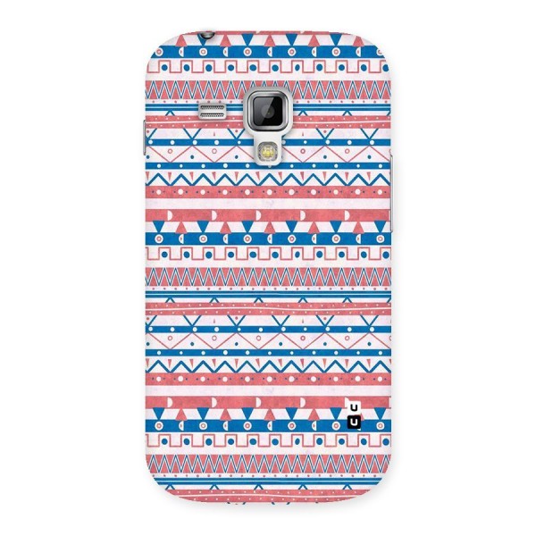Seamless Ethnic Pattern Back Case for Galaxy S Duos