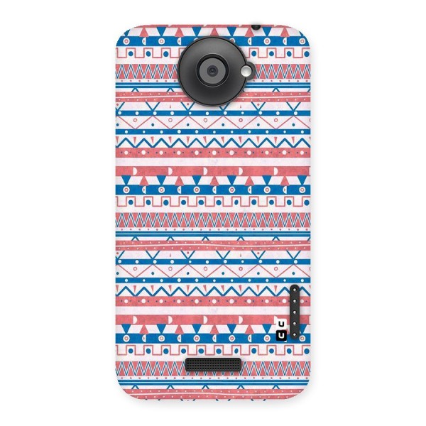 Seamless Ethnic Pattern Back Case for HTC One X
