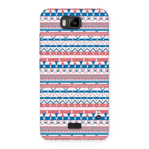 Seamless Ethnic Pattern Back Case for Honor Bee