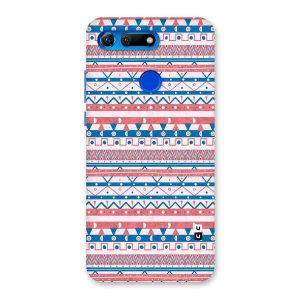 Seamless Ethnic Pattern Back Case for Honor View 20