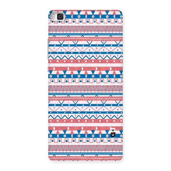 Seamless Ethnic Pattern Back Case for Huawei P8