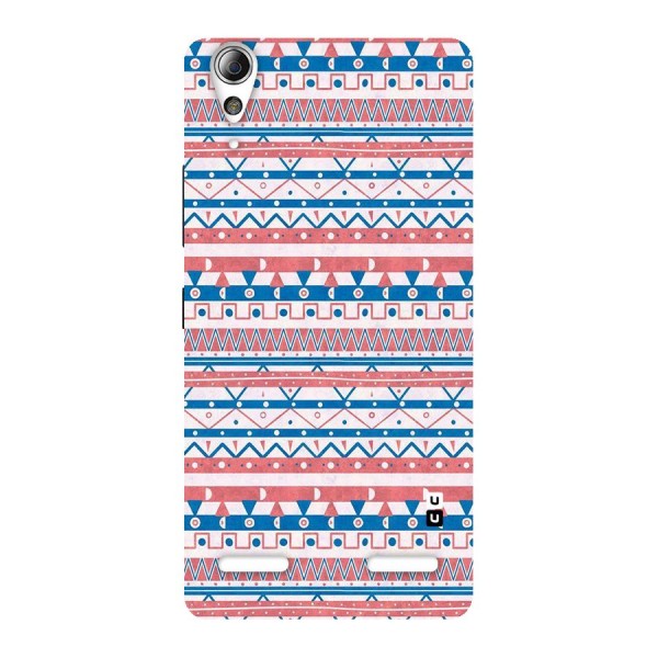 Seamless Ethnic Pattern Back Case for Lenovo A6000