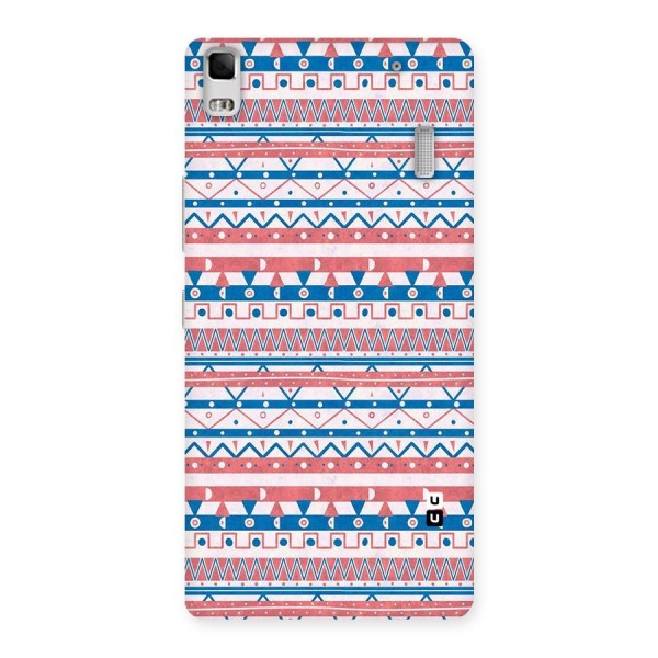 Seamless Ethnic Pattern Back Case for Lenovo A7000