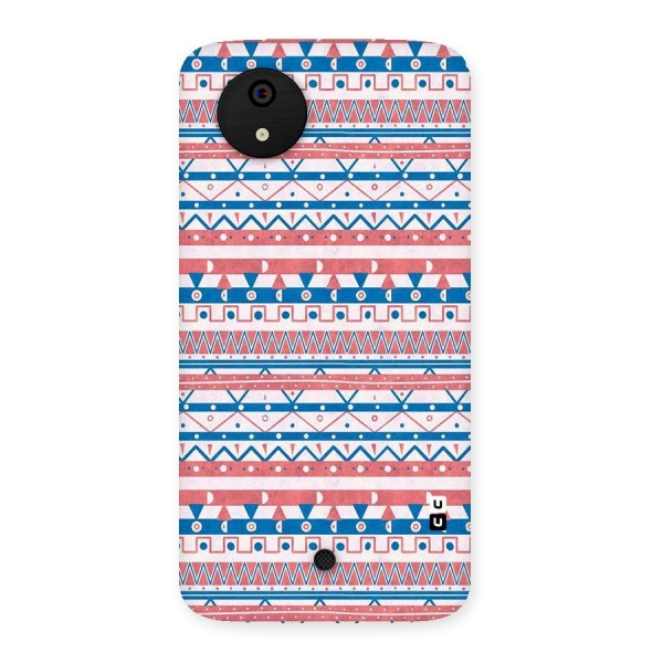 Seamless Ethnic Pattern Back Case for Micromax Canvas A1