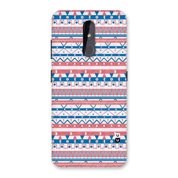 Seamless Ethnic Pattern Back Case for Nokia 3.2
