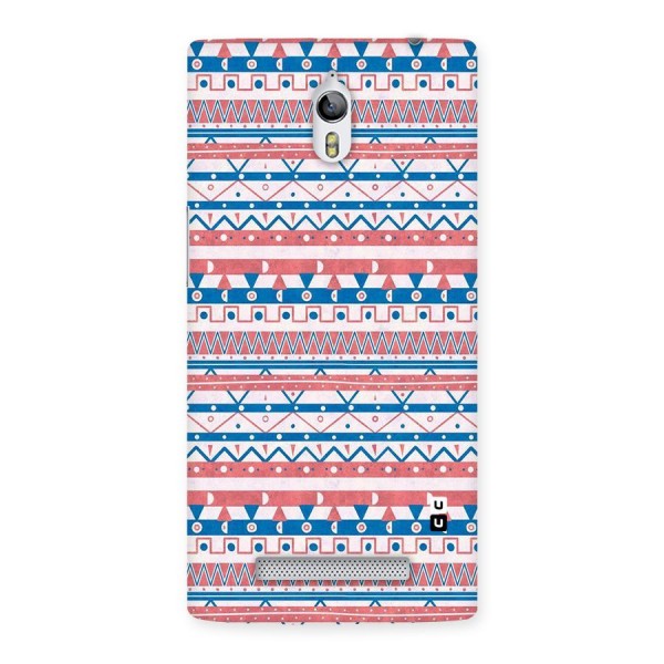 Seamless Ethnic Pattern Back Case for Oppo Find 7