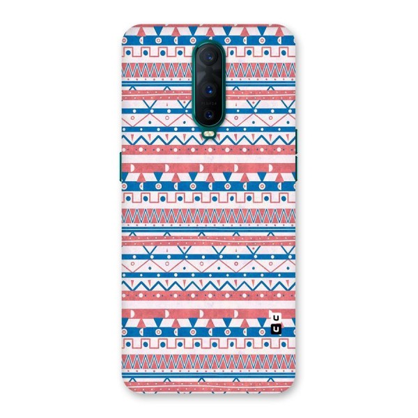 Seamless Ethnic Pattern Back Case for Oppo R17 Pro