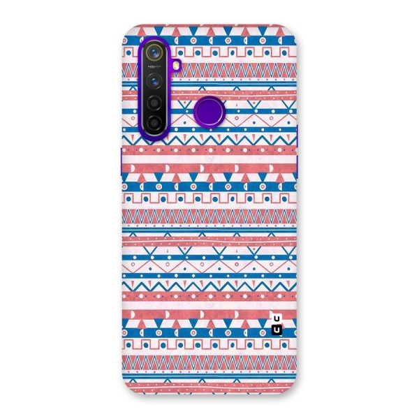 Seamless Ethnic Pattern Back Case for Realme 5 Pro