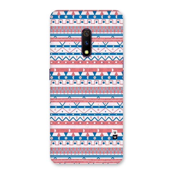 Seamless Ethnic Pattern Back Case for Realme X