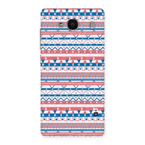 Seamless Ethnic Pattern Back Case for Redmi 2