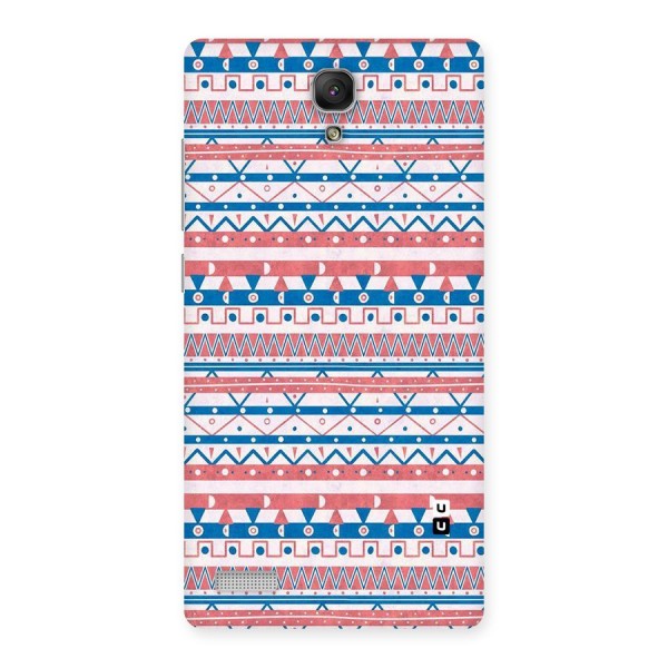 Seamless Ethnic Pattern Back Case for Redmi Note
