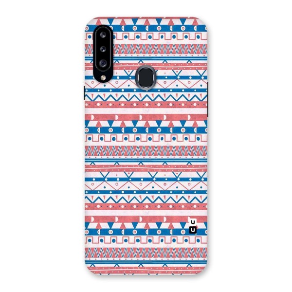 Seamless Ethnic Pattern Back Case for Samsung Galaxy A20s
