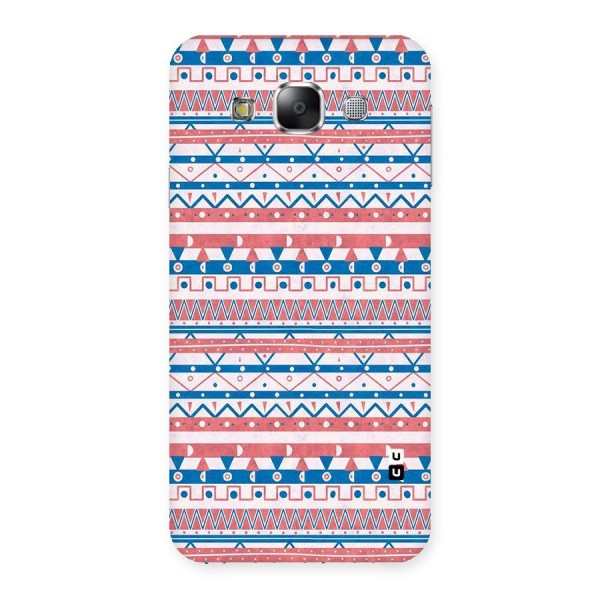 Seamless Ethnic Pattern Back Case for Samsung Galaxy E5