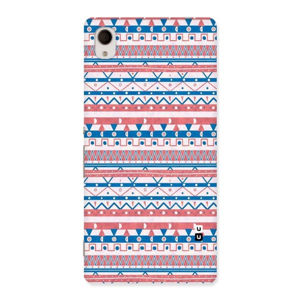 Seamless Ethnic Pattern Back Case for Sony Xperia M4