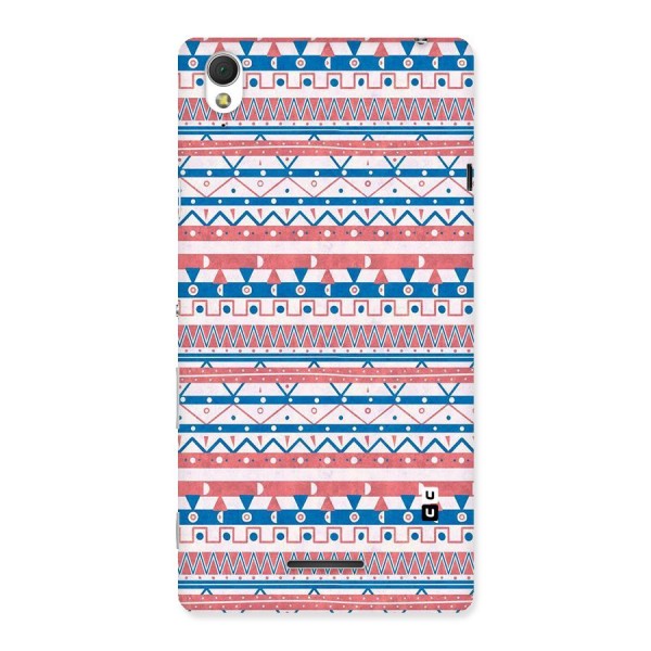 Seamless Ethnic Pattern Back Case for Sony Xperia T3