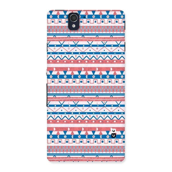 Seamless Ethnic Pattern Back Case for Sony Xperia Z