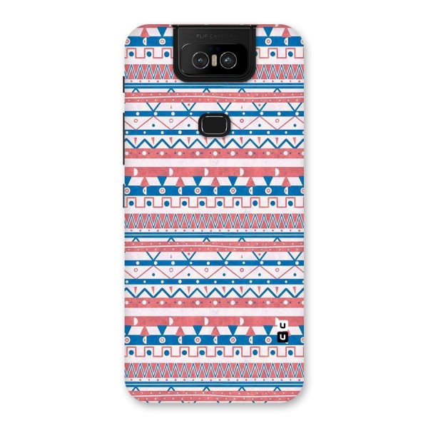 Seamless Ethnic Pattern Back Case for Zenfone 6z