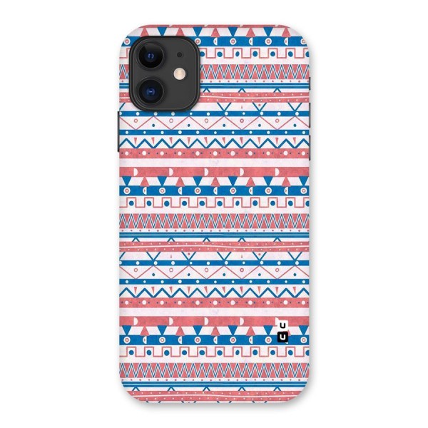 Seamless Ethnic Pattern Back Case for iPhone 11