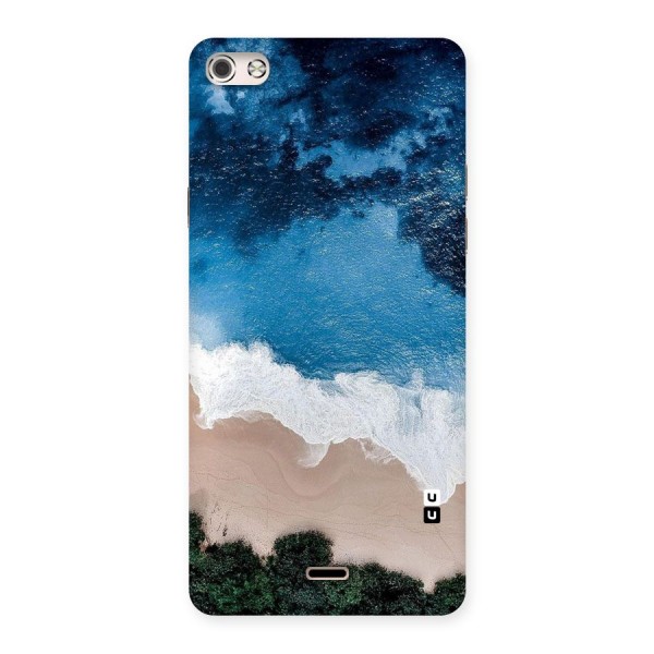 Seaside Back Case for Micromax Canvas Silver 5