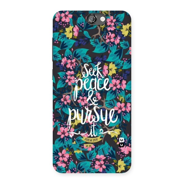 Seek Peace Back Case for HTC One A9
