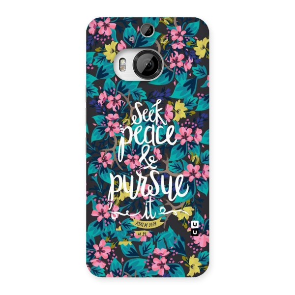 Seek Peace Back Case for HTC One M9 Plus