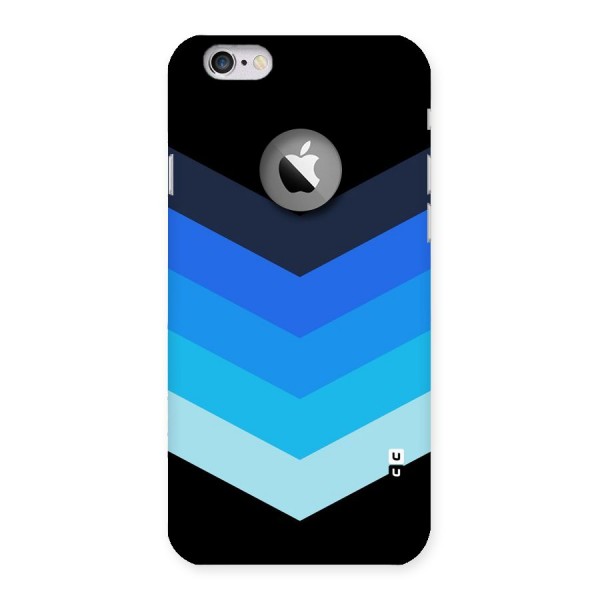 Shades Colors Back Case for iPhone 6 Logo Cut