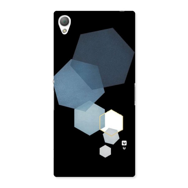 Shades Of Blue Shapes Back Case for Sony Xperia Z3