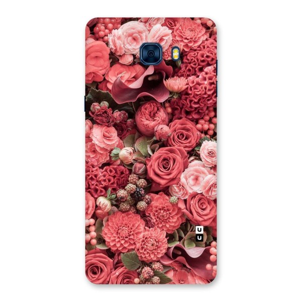 Shades Of Peach Back Case for Galaxy C7 Pro