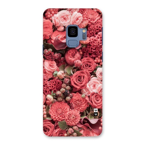 Shades Of Peach Back Case for Galaxy S9